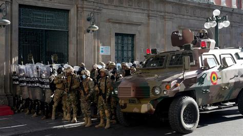 Fracasa el intento de golpe de Estado en Bolivia: detenido el .